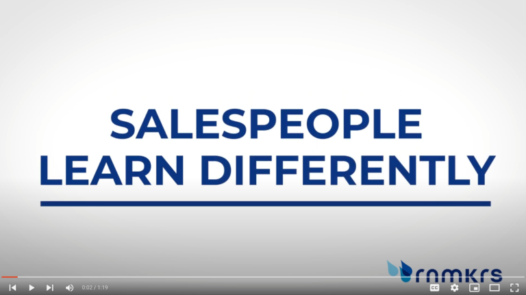 Sales Learn Different